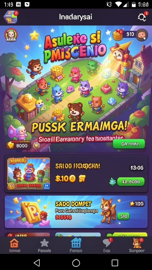 Tampilan antarmuka yang user-friendly dan menarik.