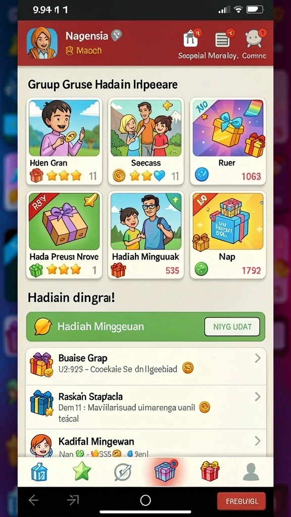 Tampilan utama AIFA66 yang menawan dan intuitif.
