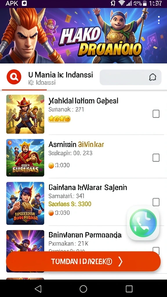 Fitur interaksi sosial dengan pemain lainnya.