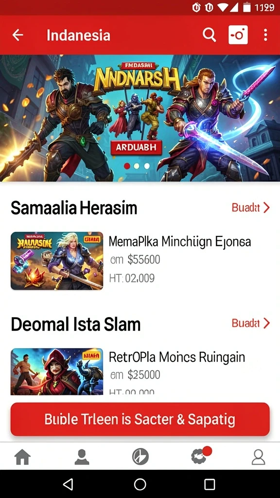 Screenshot menunjukkan karakter utama dalam aksi.