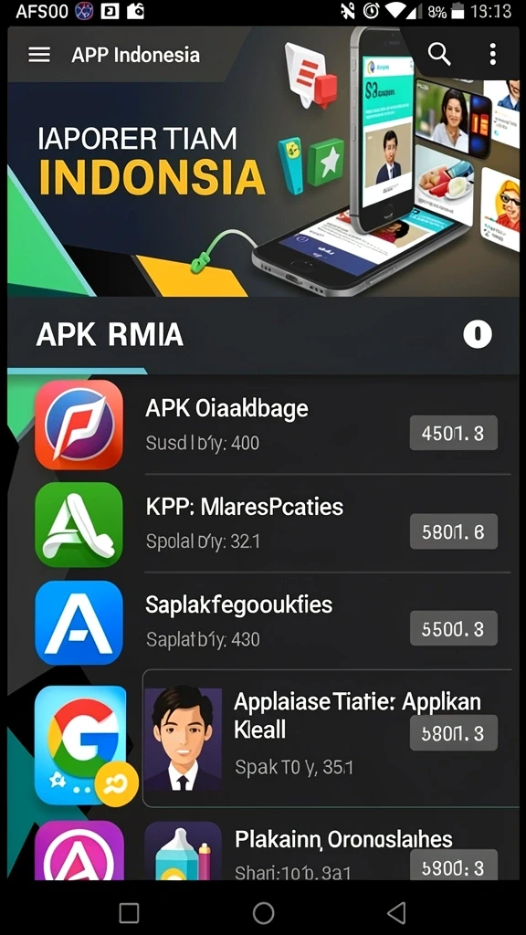 Tampilan antarmuka pengguna yang ramah dan intuitif.