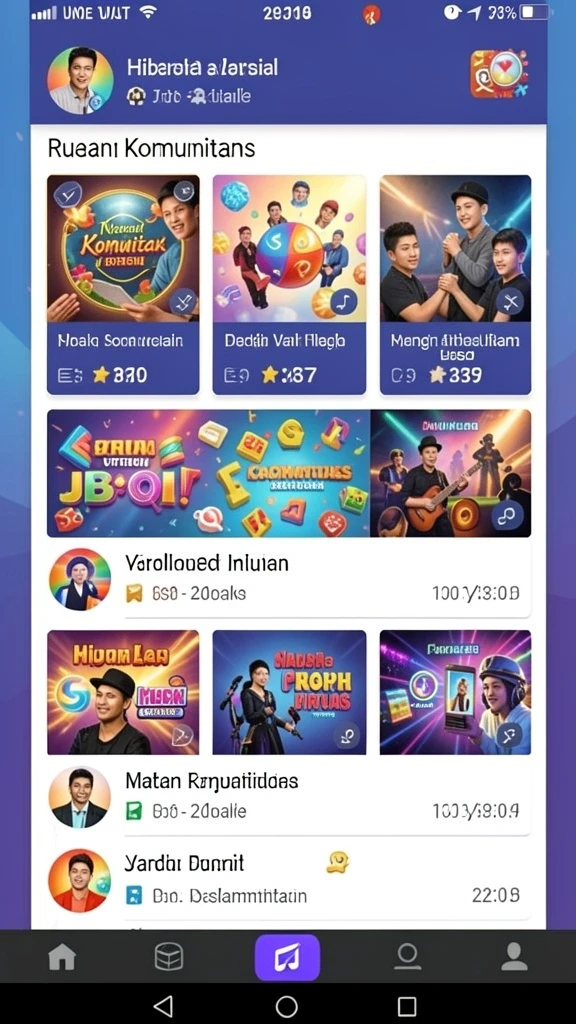 Karakter unik dengan kemampuan berbeda.