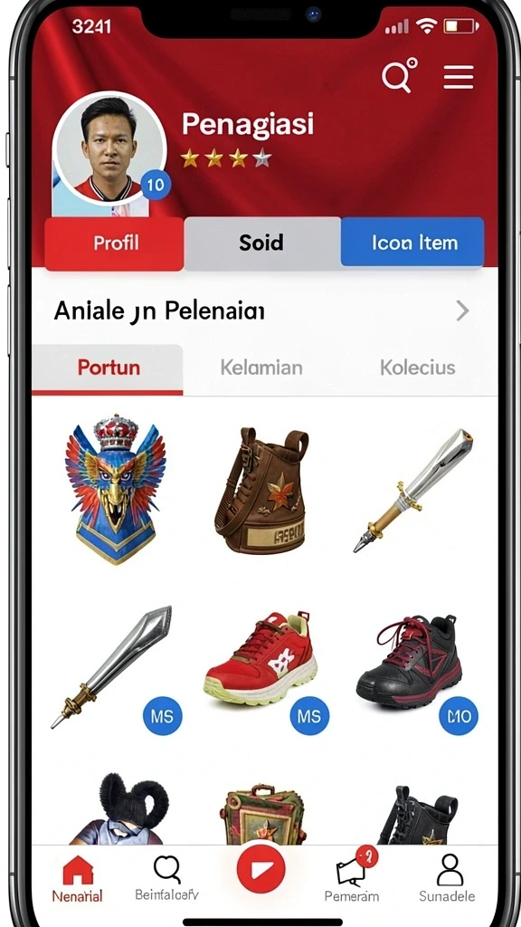 Komunitas aktif yang memungkinkan interaksi sosial.
