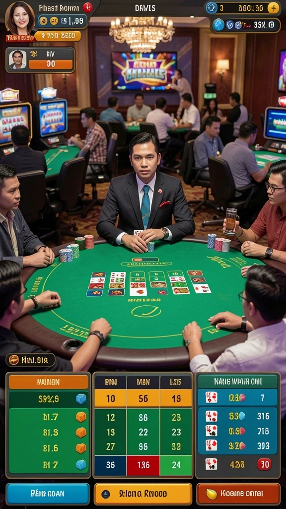 Berbagai pilihan permainan yang dapat dinikmati.