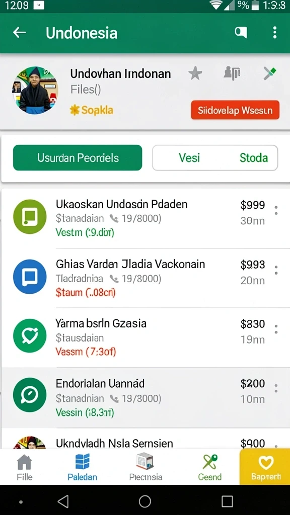 Tampilan antarmuka user-friendly yang menarik.
