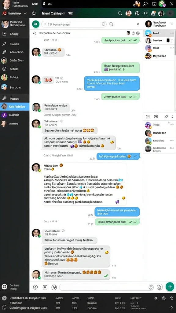 Tampilan antarmuka yang modern dan menarik.