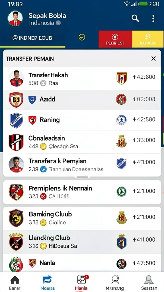 Tampilan antarmuka yang intuitif dan menarik.