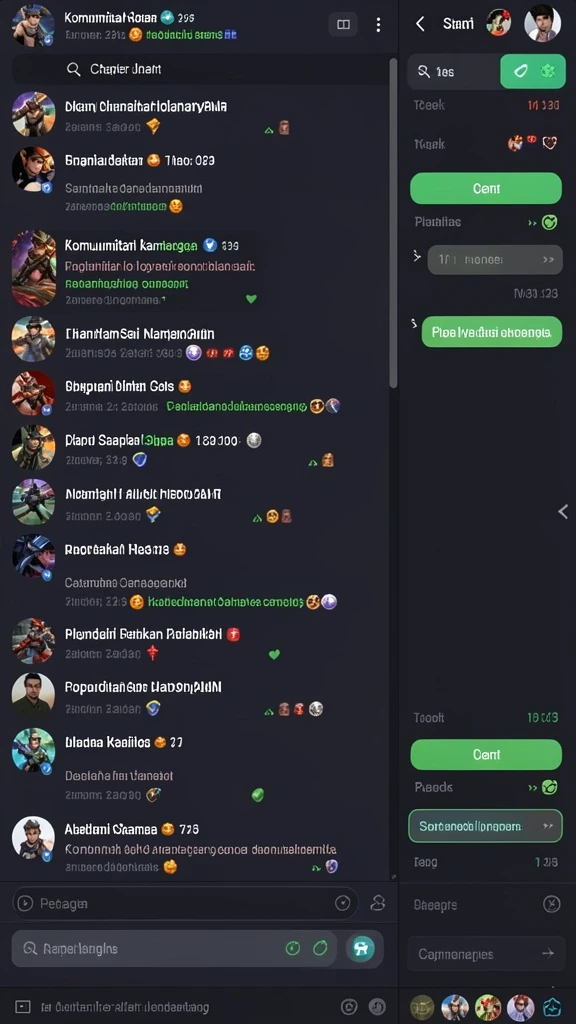 Gameplay yang seru dan menantang di setiap level.