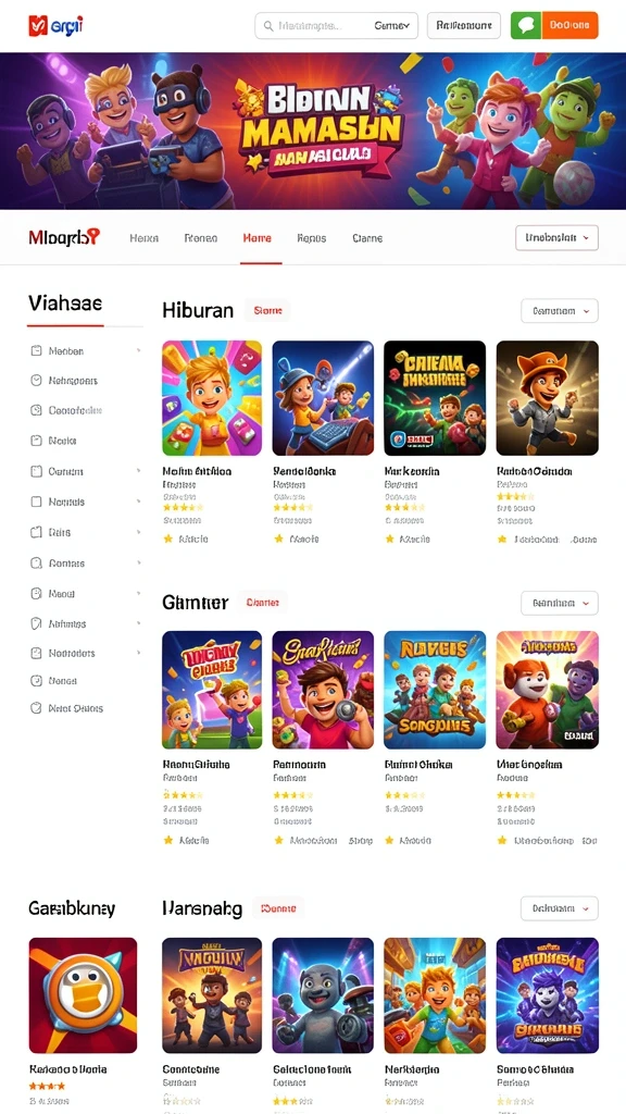 Tangkapan layar fitur multiplayer yang seru.