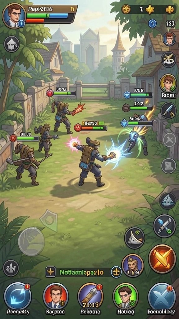 Interaksi pengguna yang dinamis dalam mode multiplayer.