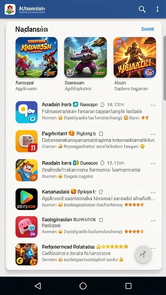 Berbagai pilihan tema permainan slot yang menarik.
