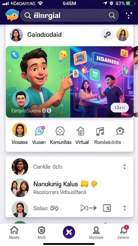 Tampilan antarmuka yang ramah pengguna.