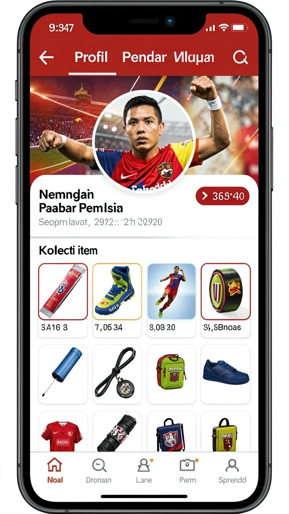 Tampilan antarmuka yang user-friendly.
