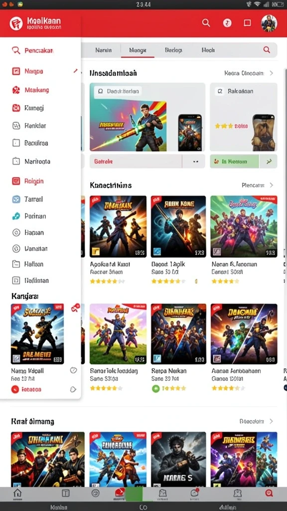 Karakter-karakter unik yang menarik untuk dimainkan.