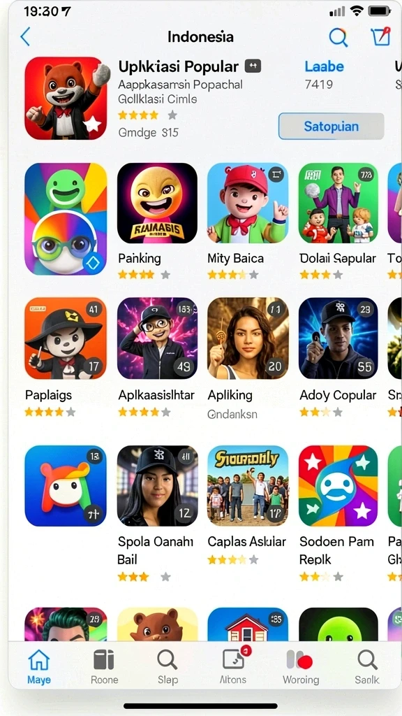 Tampilan antarmuka yang intuitif dan mudah digunakan.