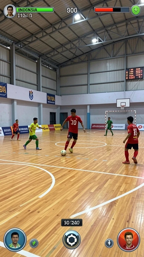 Tangkapan layar memperlihatkan pemandangan indah dari dunia S13.