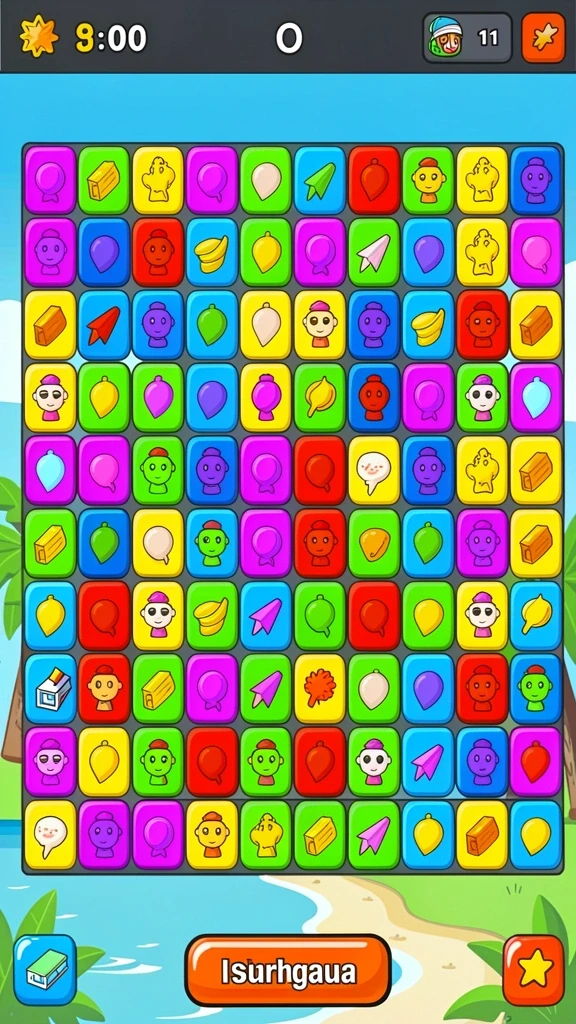 Menampilkan aksi seru dalam game multiplayer.