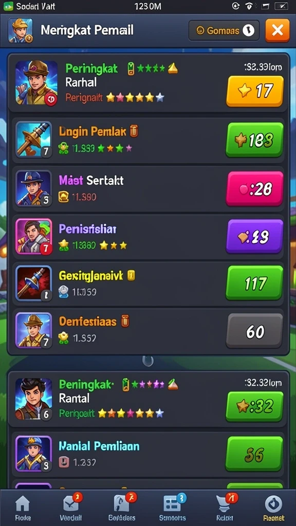 Tampilan antarmuka yang ramah pengguna.