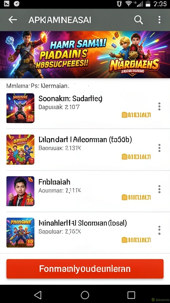 Karakter unik dan menawan dalam permainan.