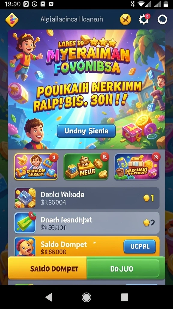 Tampilan antarmuka yang menarik dan intuitif.