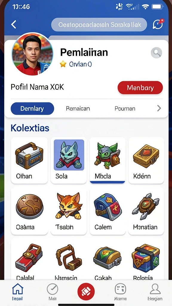 Screenshot menunjukkan berbagai senjata yang bisa digunakan.
