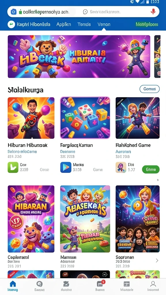 Tangkapan layar menunjukkan aksi seru dalam game.