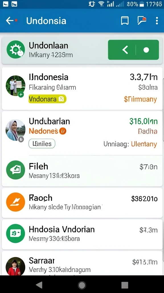 Tangkapan layar dari aksi seru dalam permainan.