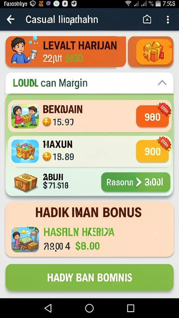 Tampilan antarmuka yang menarik dan mudah digunakan.