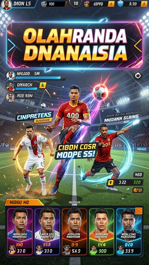 Grafis yang menarik dan penuh warna.
