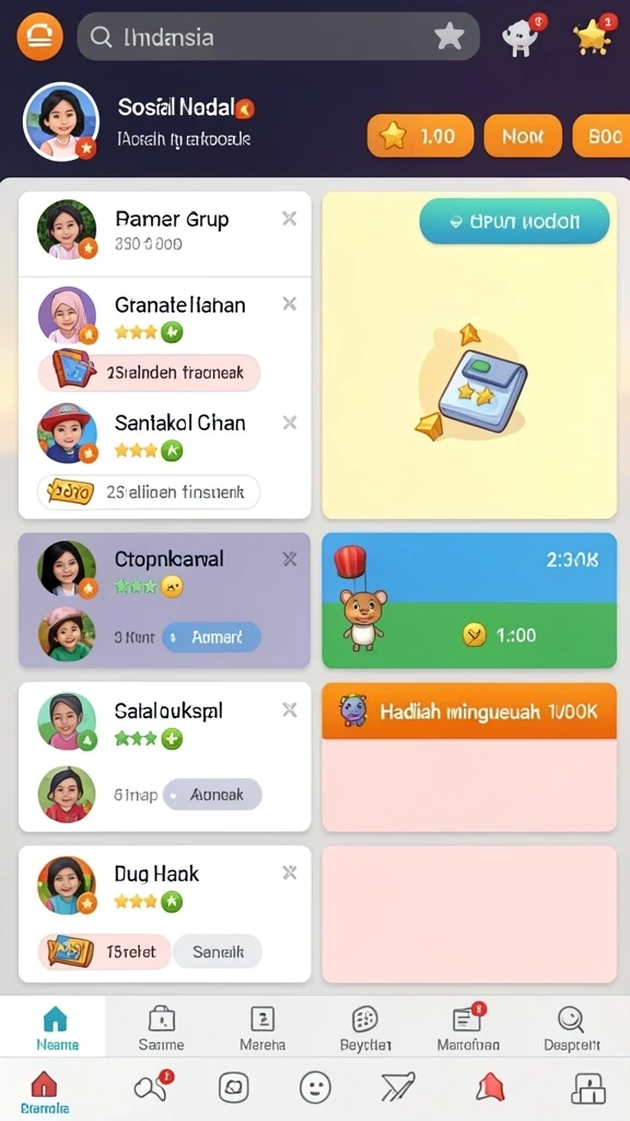 Screenshot menampilkan grafik luar biasa dari UFO777.