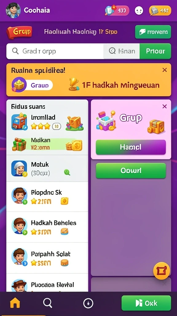 Pilih karakter yang sesuai dengan gaya bermain Anda.