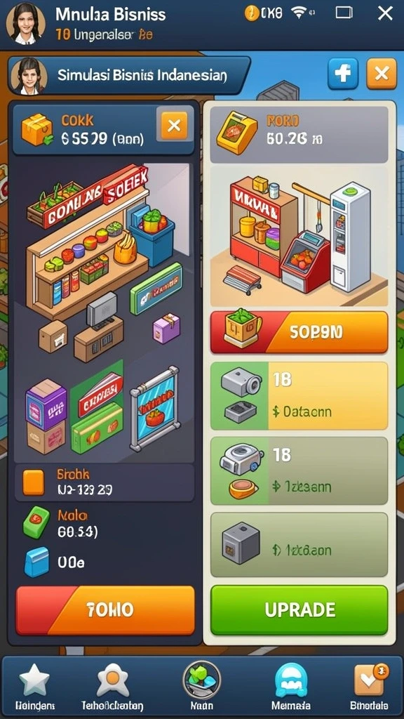Gambar saat berkompetisi dalam mode multiplayer yang seru.
