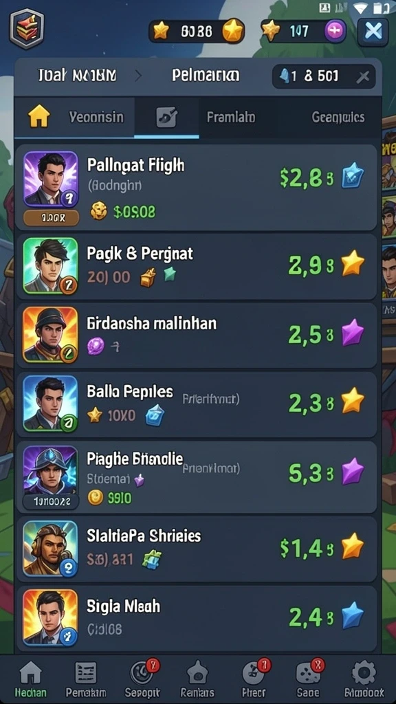 Screenshot menampilkan karakter baru yang bisa dimainkan.