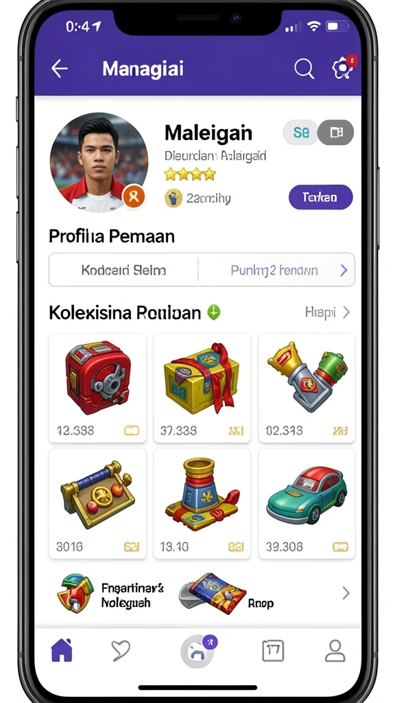 Sistem keamanan yang handal untuk melindungi data pemain.
