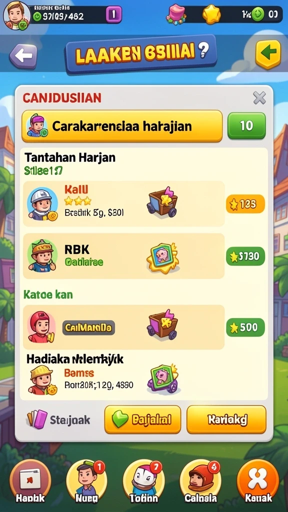 Fitur interaksi antar pengguna yang menyenangkan.